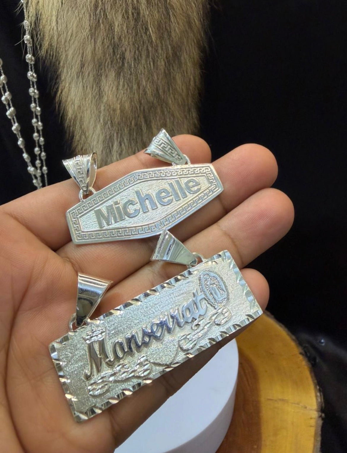 Nombre Personalizado en Plata .925