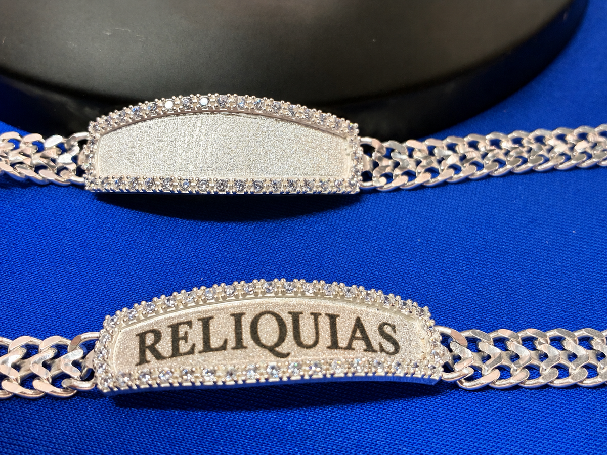 Pulsera personalizada Plata .925