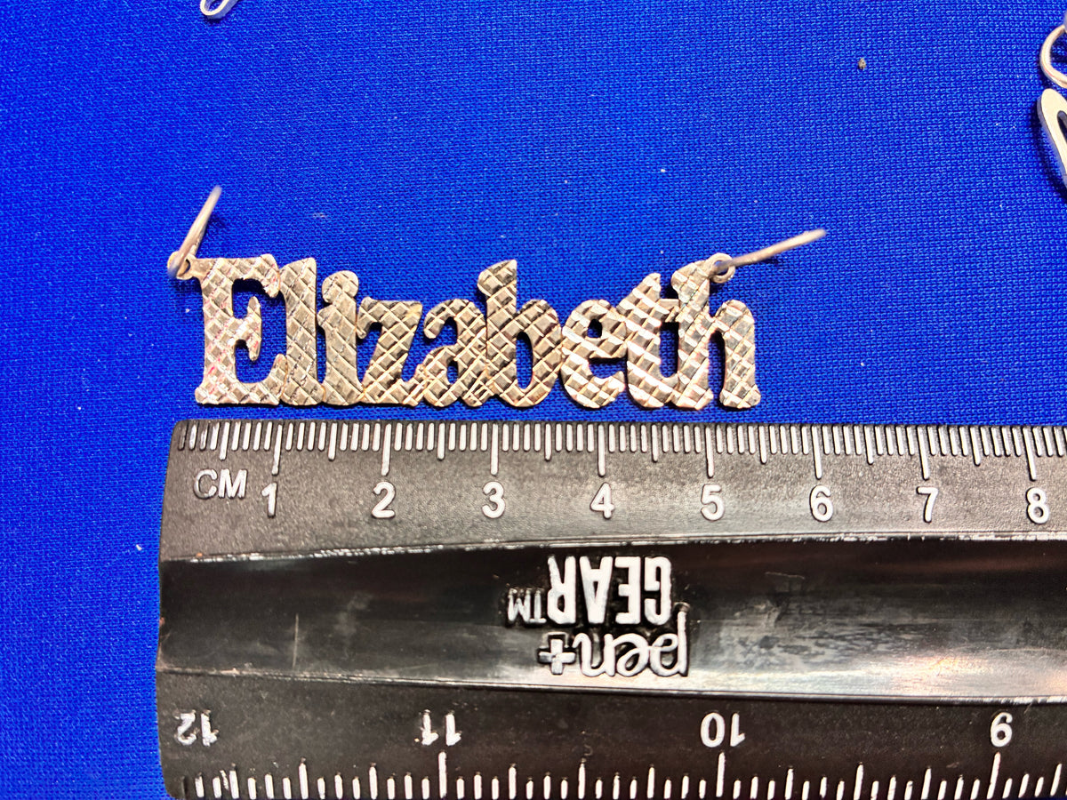Nombre Personalizado en Plata .925