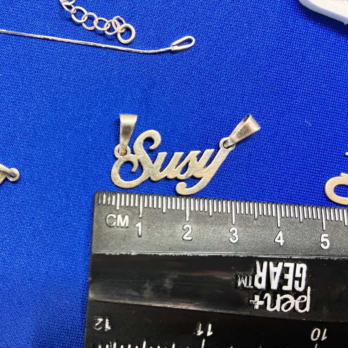 Nombre Personalizado en Plata .925