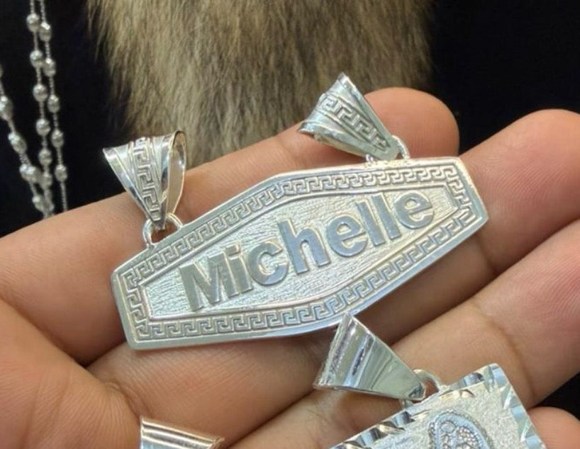 Nombre Personalizado en Plata .925